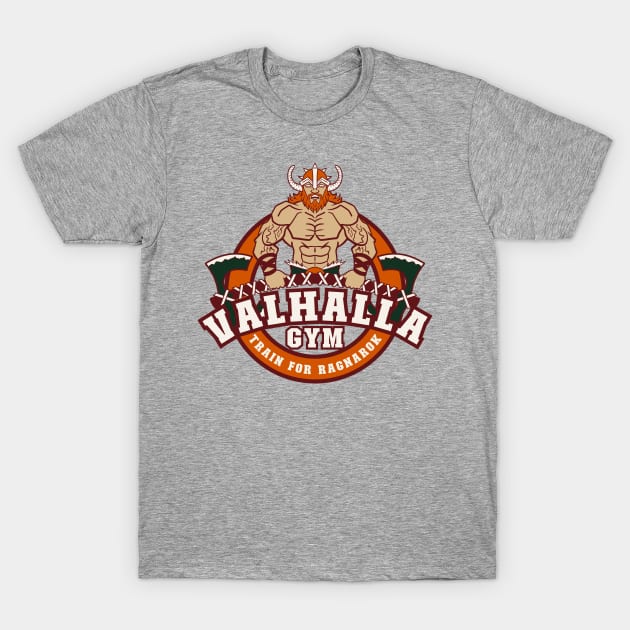 Valhalla Gym T-Shirt by nickbeta